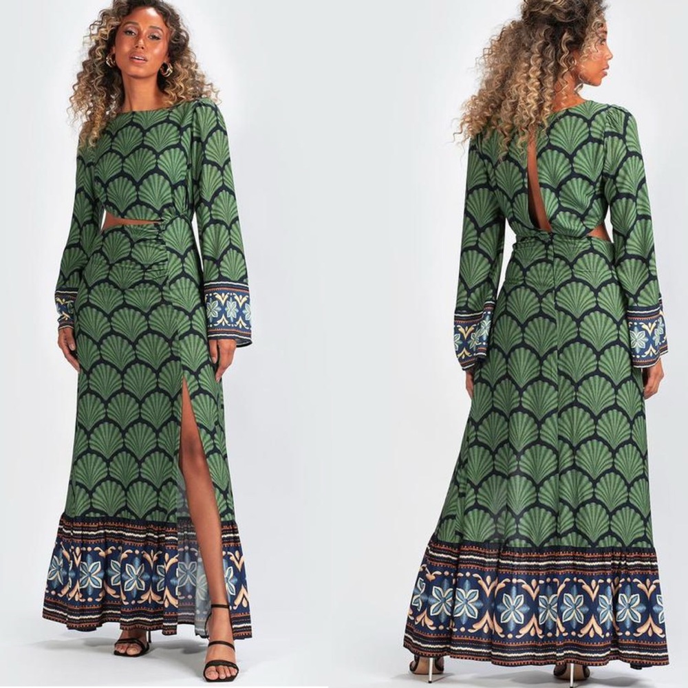 FARM Rio Shell Maxi Dress